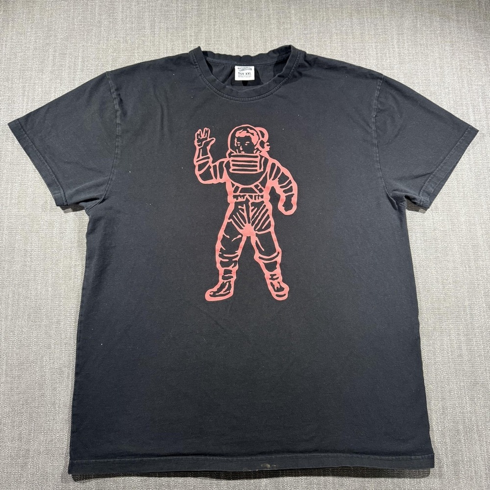 Billionaire Boys Club Shirt Mens 2XL Black Red Astronaut Graphic Tee Streetwear